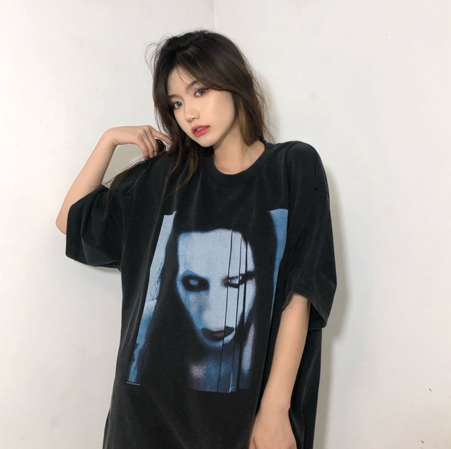 Upper body collection picture Saint Michael 19ss Manson White Ghost Wash Distre