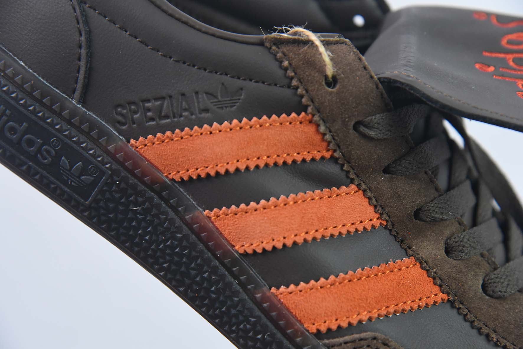 SHUKYU x E-WAX x Adidas Handball Spezial”Brown”手球运动员系列低帮