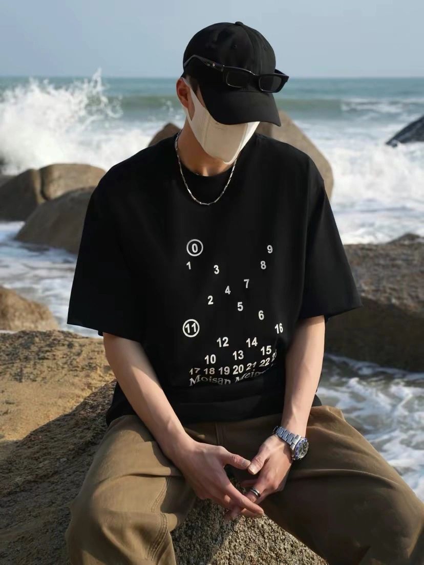 Upper body collection picture Martin MargielaMargiela 23ss Circle Number Lette