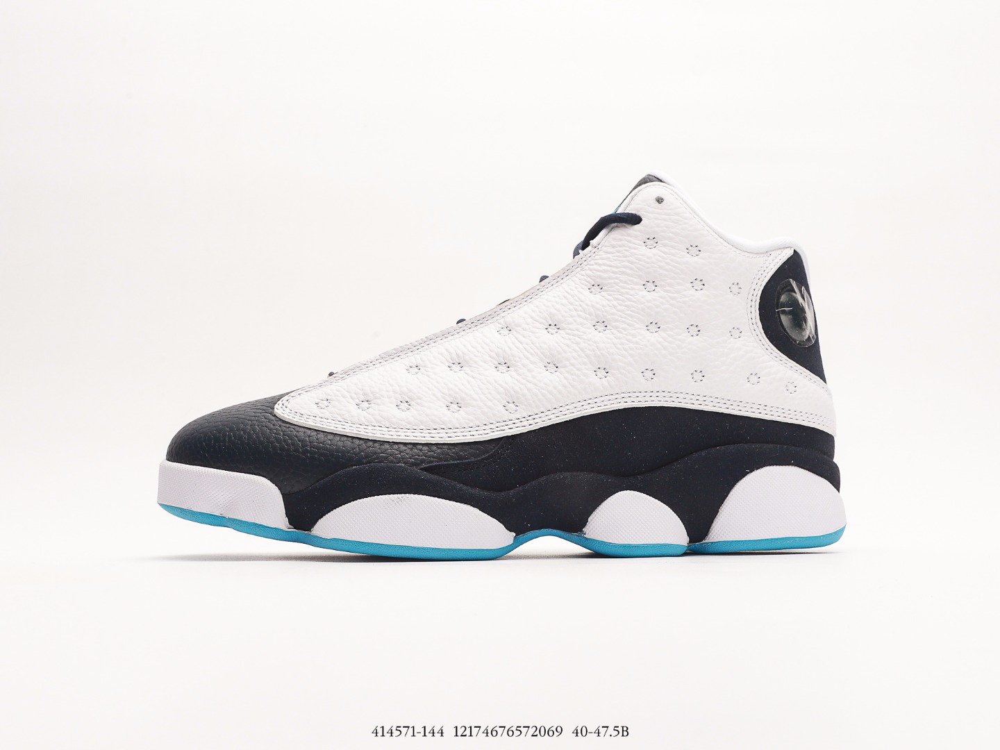 Jordan Air Jordan 13 XIIIObsidian Powder BlueMichael Jordan AJ13 Generation Retro Mid-Top Cultura Ca