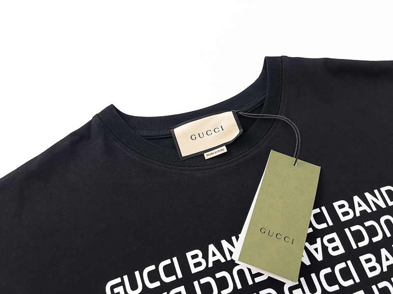 160 Gucci 古驰 经典款饰超大造型印花短袖