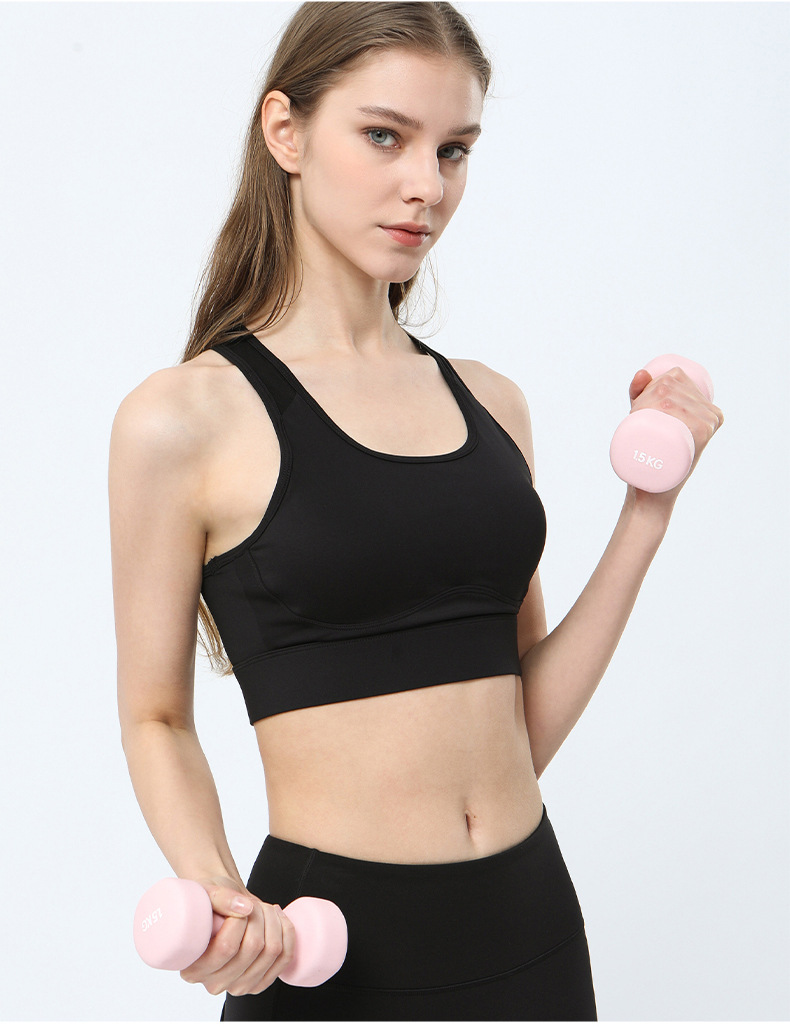 Lululemon sports bra training black and light green yoga