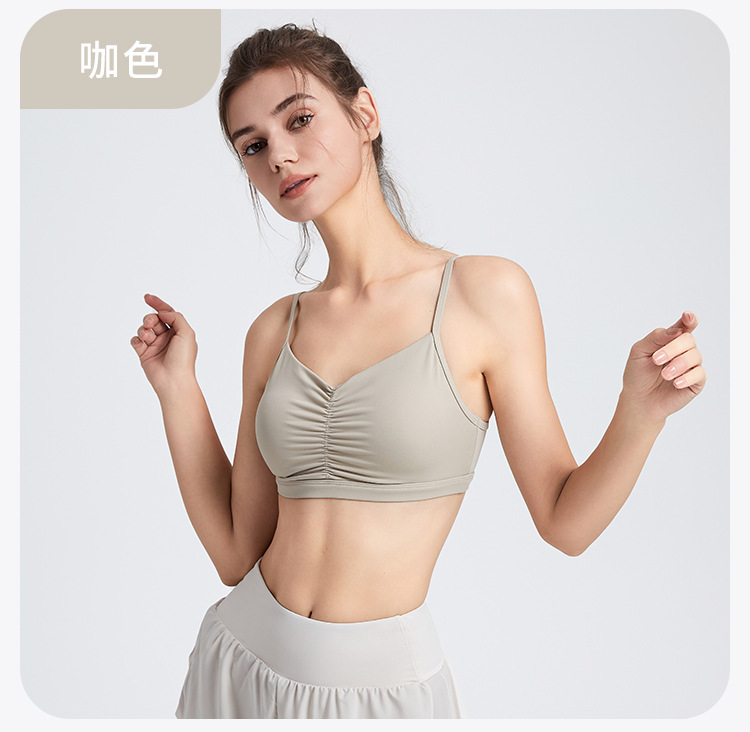 Lululemon sports bra yoga black