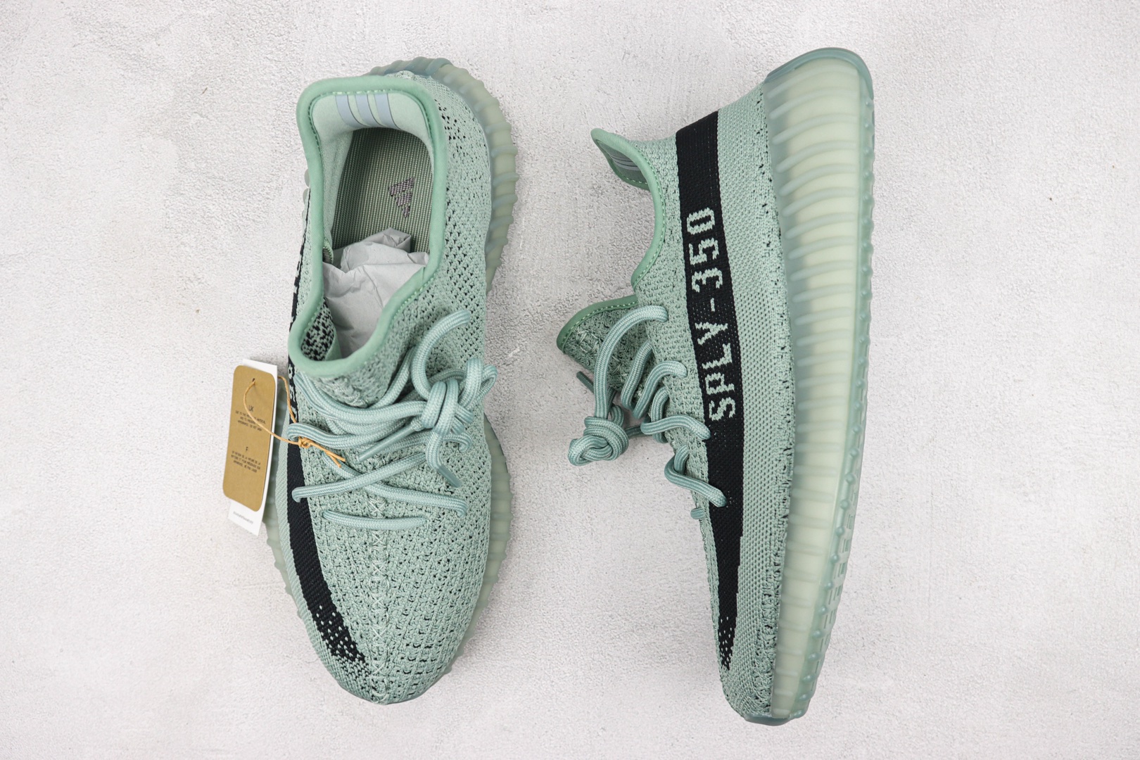 椰子 350 V2 翡翠绿运动鞋 货号:HQ2060 AD Yeezy Boost 350 V2