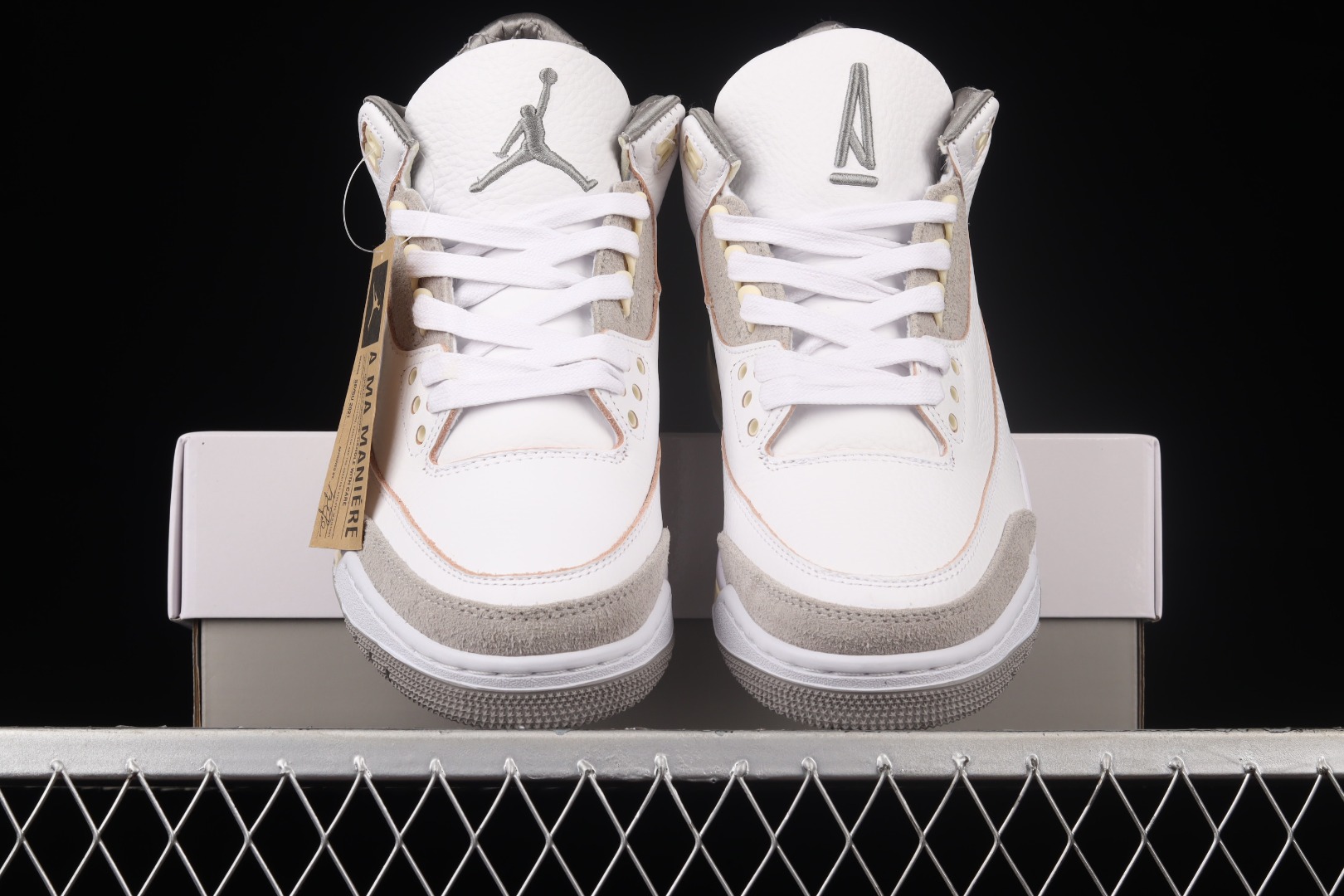 AJ3米白灰尺码36-47.5总裁I