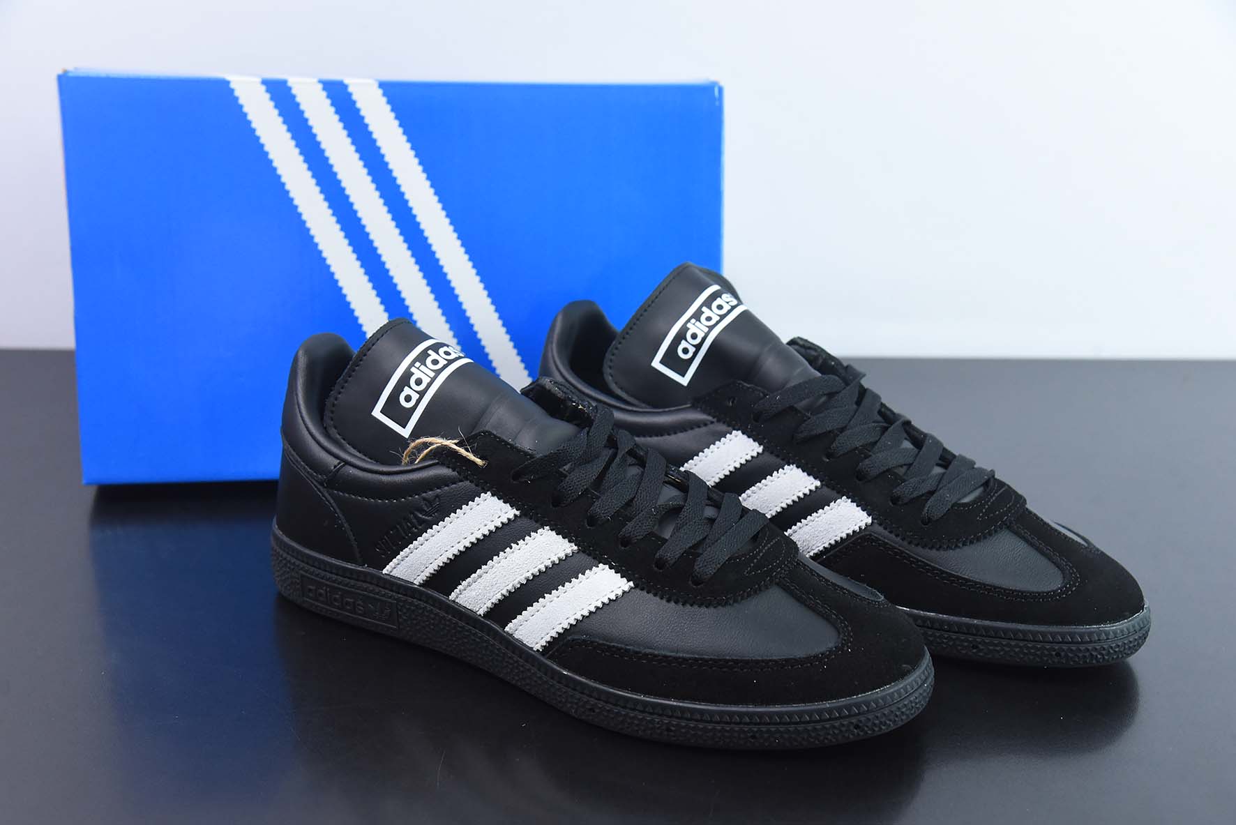 Adidas Handball Spezial"Black"手球运动“皮革黑白”HP6695