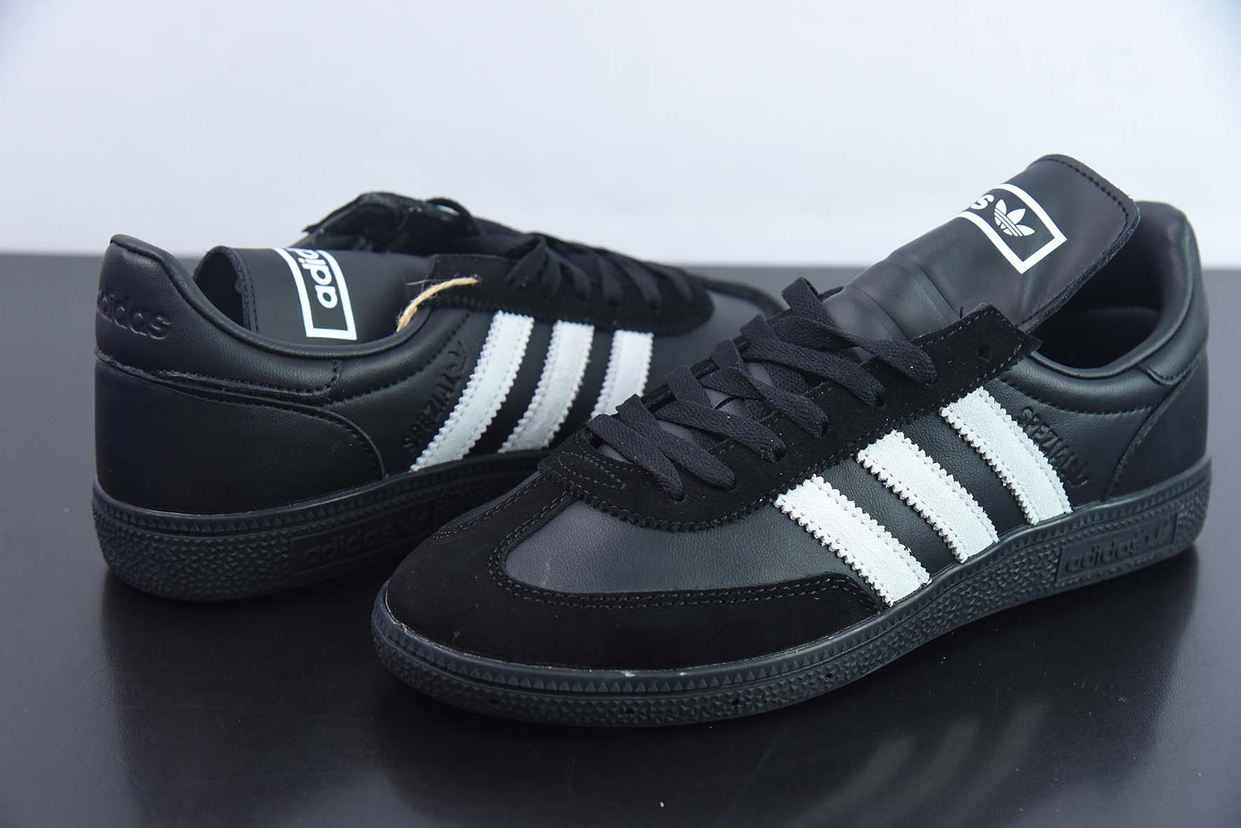 Adidas Handball Spezial"Black"手球运动“皮革黑白”HP6695