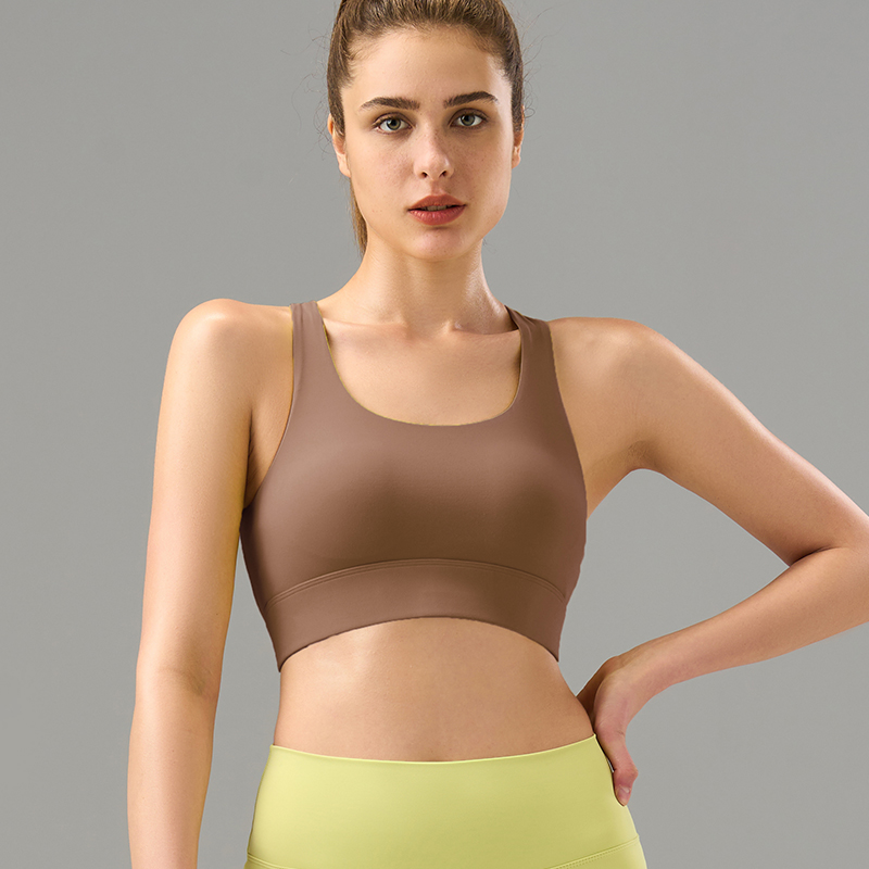 Lululemon sports bra training black and light blue yoga