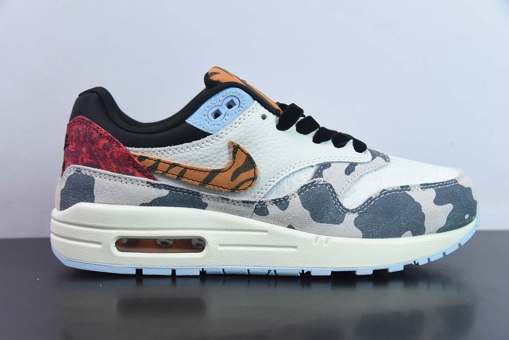 Nike Air Max 1 ’87 OG复刻奶牛 复古休闲跑步鞋 货号：FD0827 133