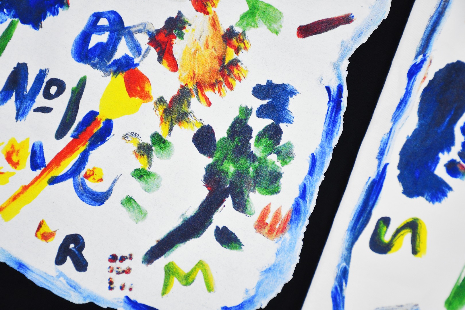 Supreme 22FW Yohji Yamamoto Paint Tee BD S102: Hand-Painted Joint T-Shirt Details - 图片 7