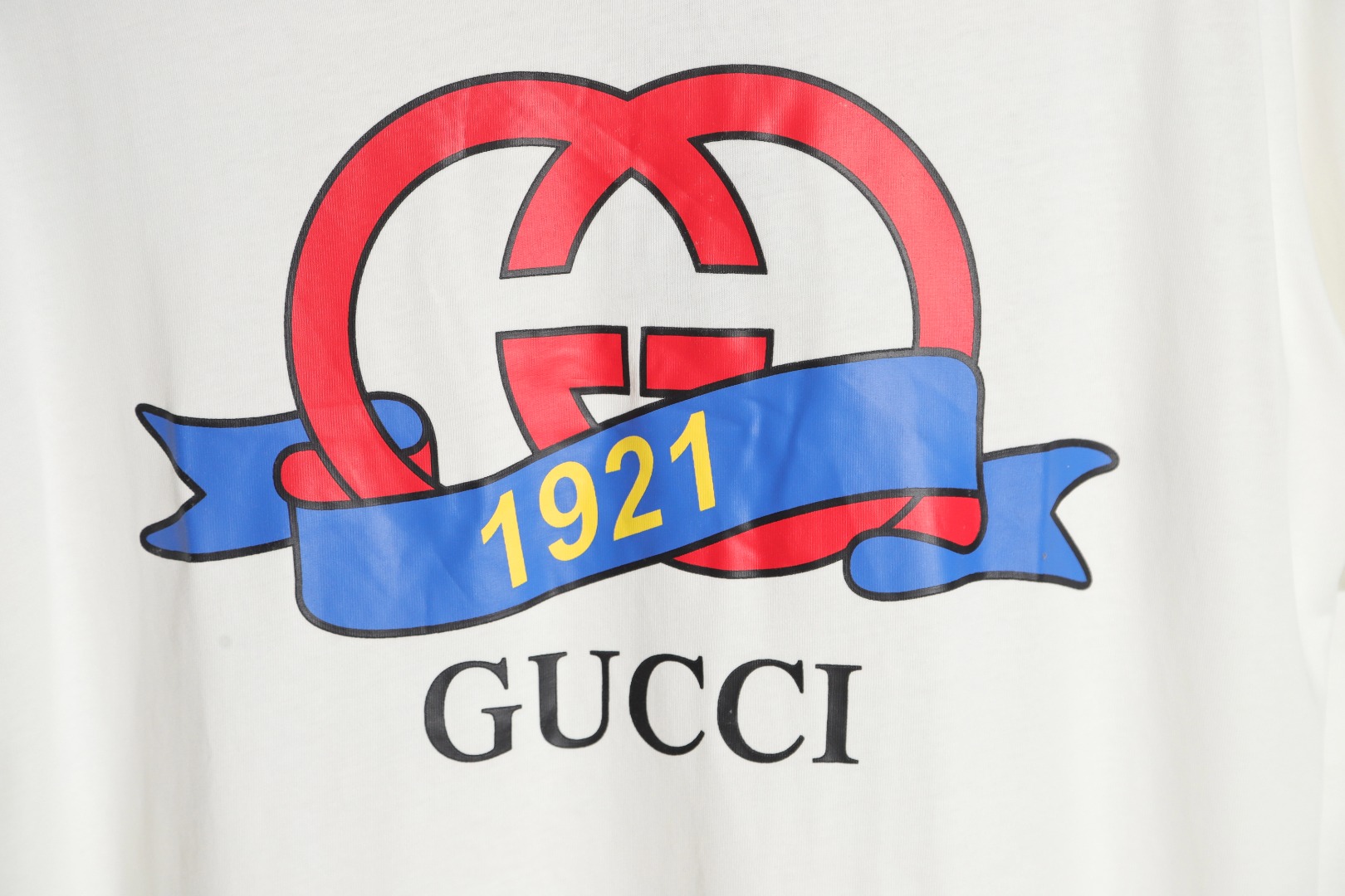 Gucci/古驰23SS1921字母logo短袖T恤
