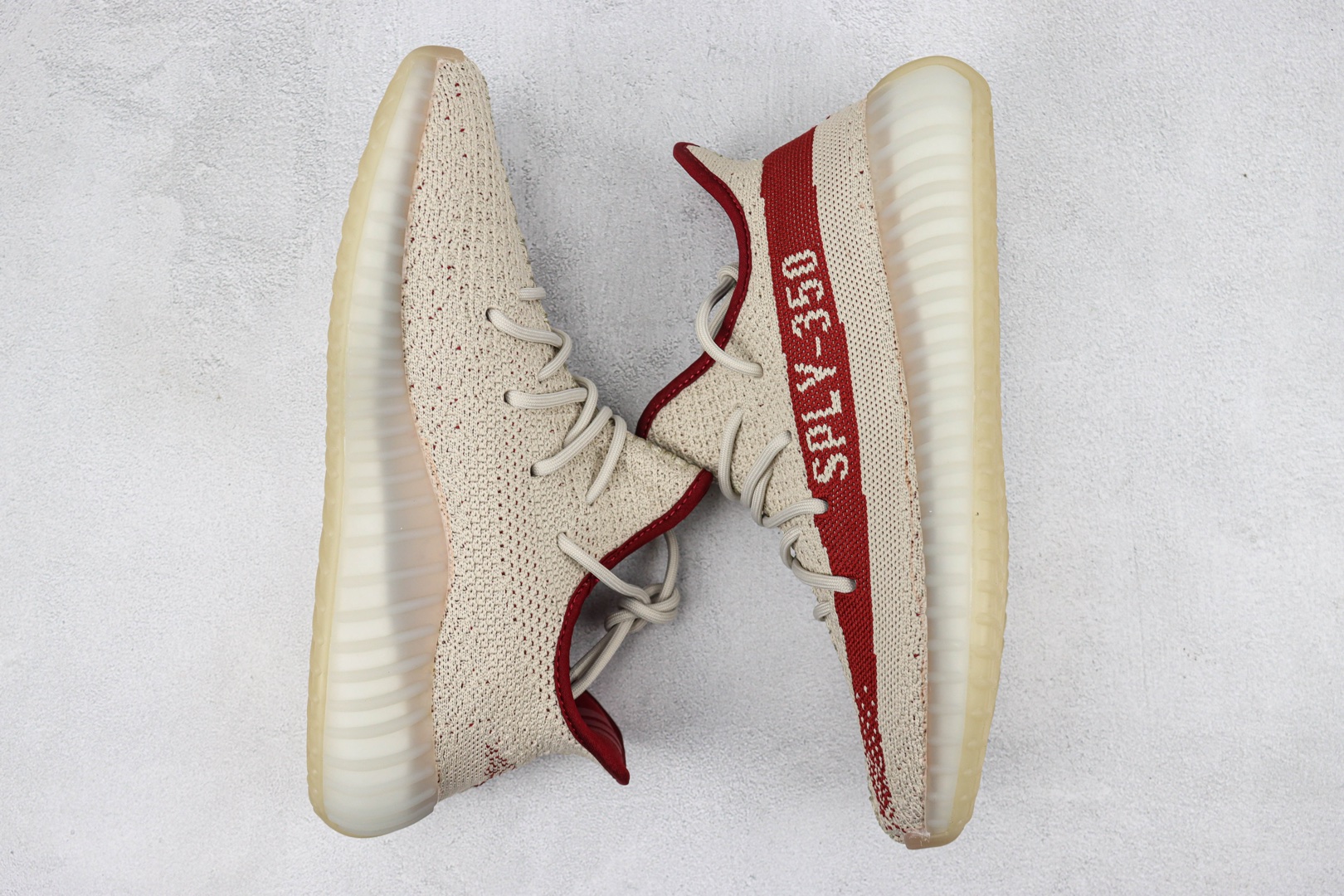 阿迪 椰子350 V2 货号:LR7303 芝麻酒红色运动鞋 Adidas Yeezy Boost 350 V2