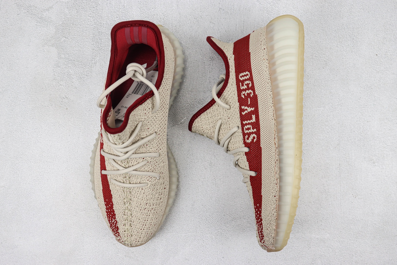阿迪 椰子350 V2 货号:LR7303 芝麻酒红色运动鞋 Adidas Yeezy Boost 350 V2