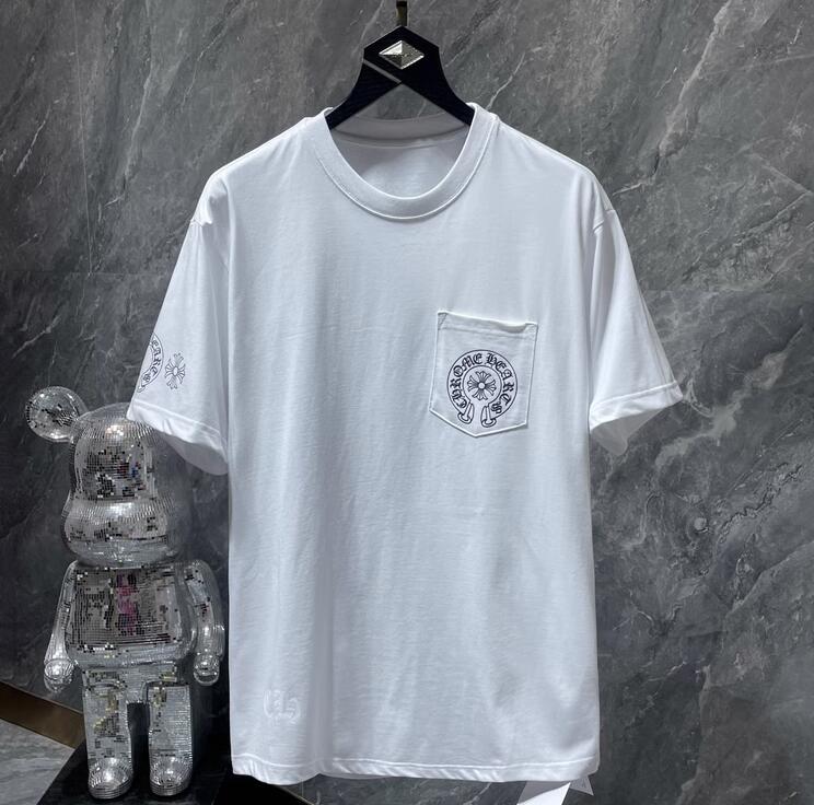 高版本Chrome Hearts 克罗心 串标马蹄印花短袖