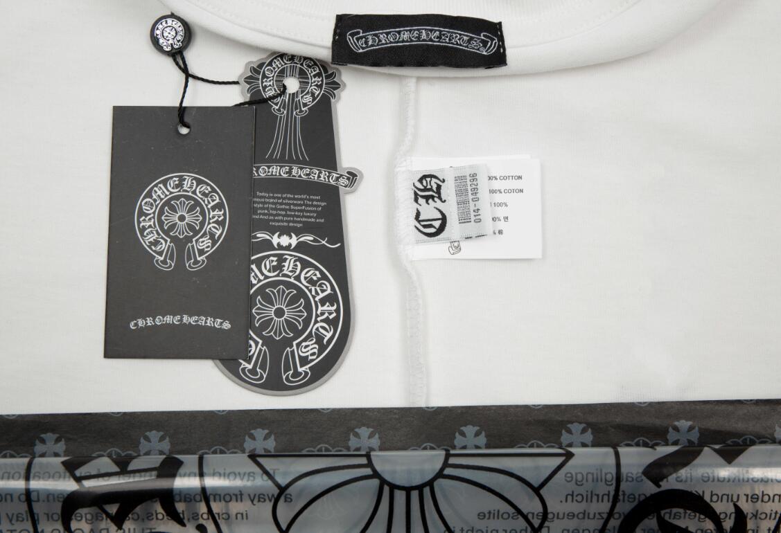 高版本Chrome Hearts 克罗心 串标马蹄印花短袖