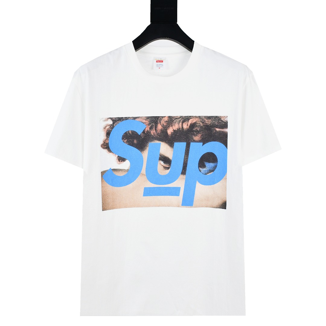 Counter Quality
 Supreme Clothing T-Shirt Printing Cotton Knitting PVC Short Sleeve