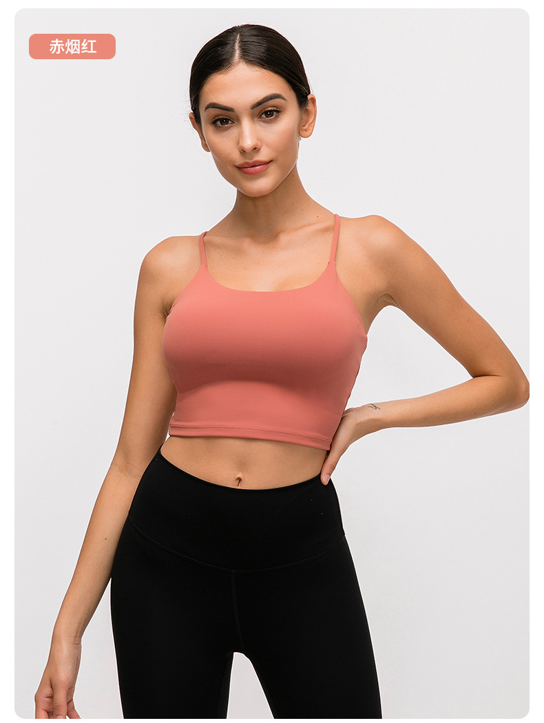 Lululemon tank yoga deep red