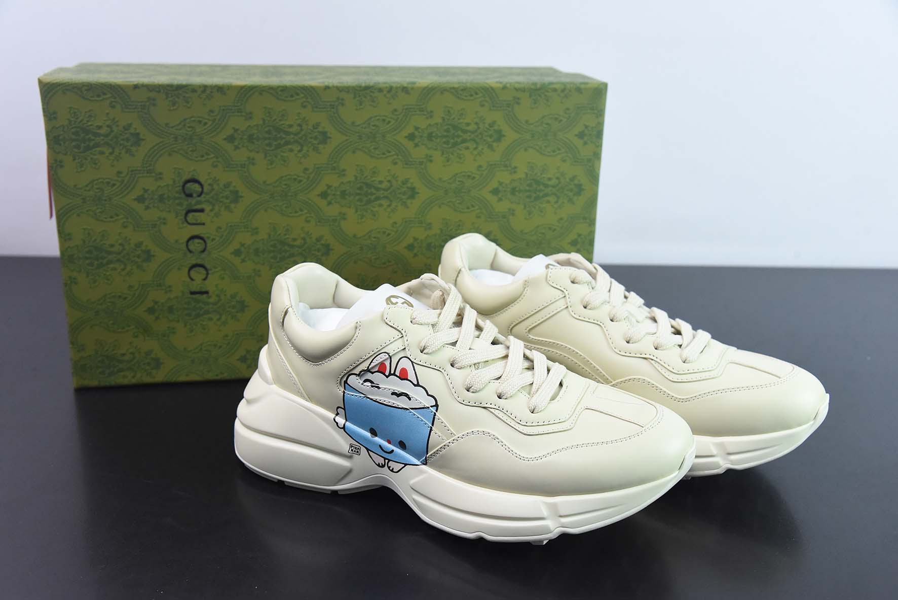 Gucci Rhyton Vintage Trainer Sneaker 古驰老爹鞋