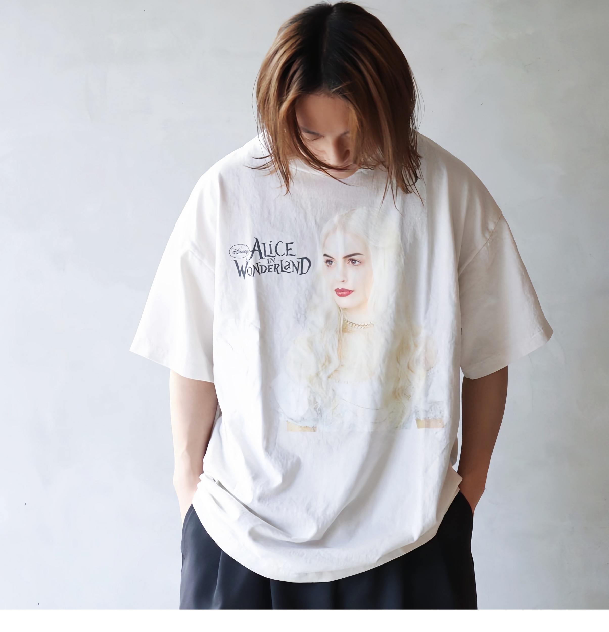 Upper body collection picture 1 Saint Michael 23ss Alice in Wonderland Print Sh