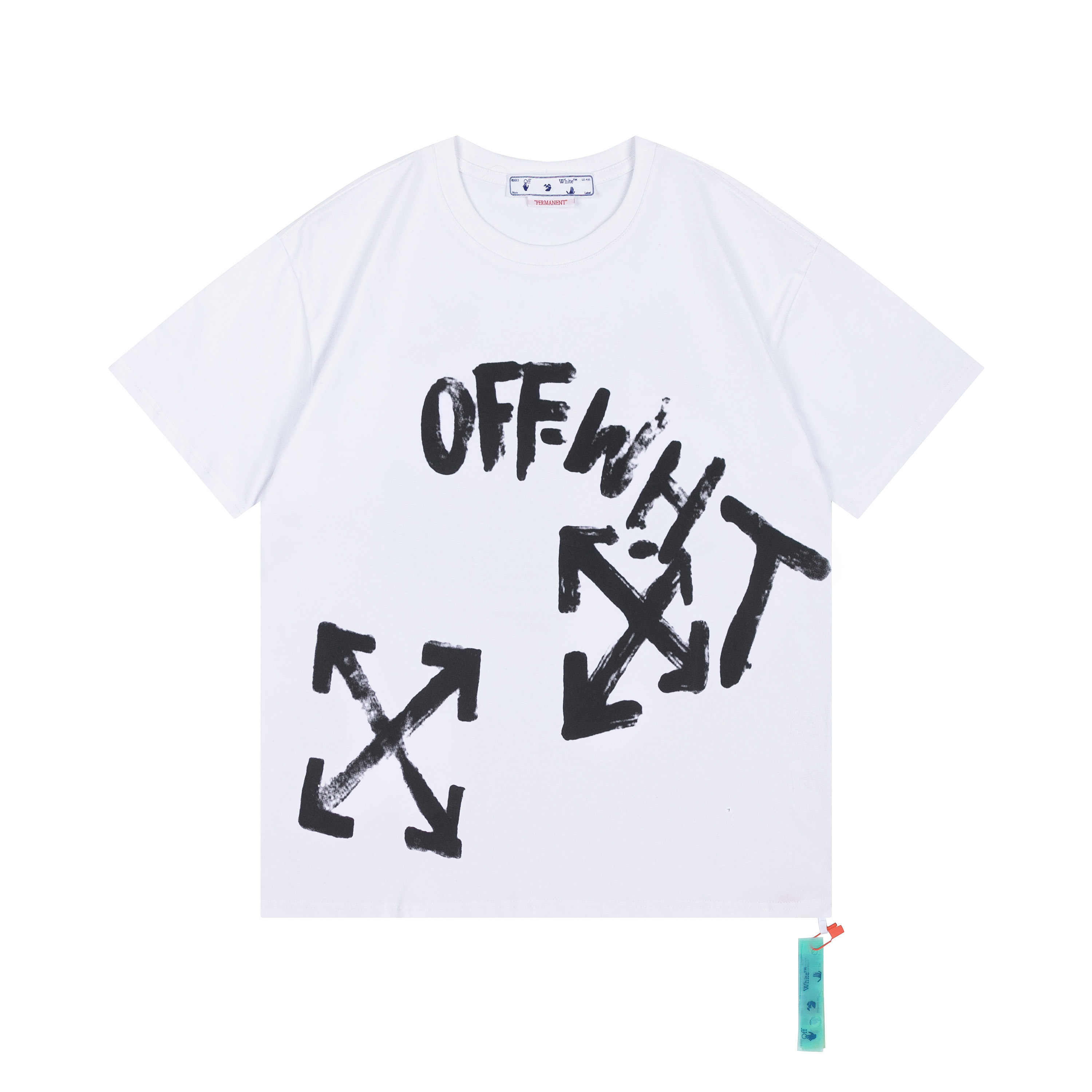 高版本OFF-WHITE 2023春夏新品徽标箭头短袖T恤