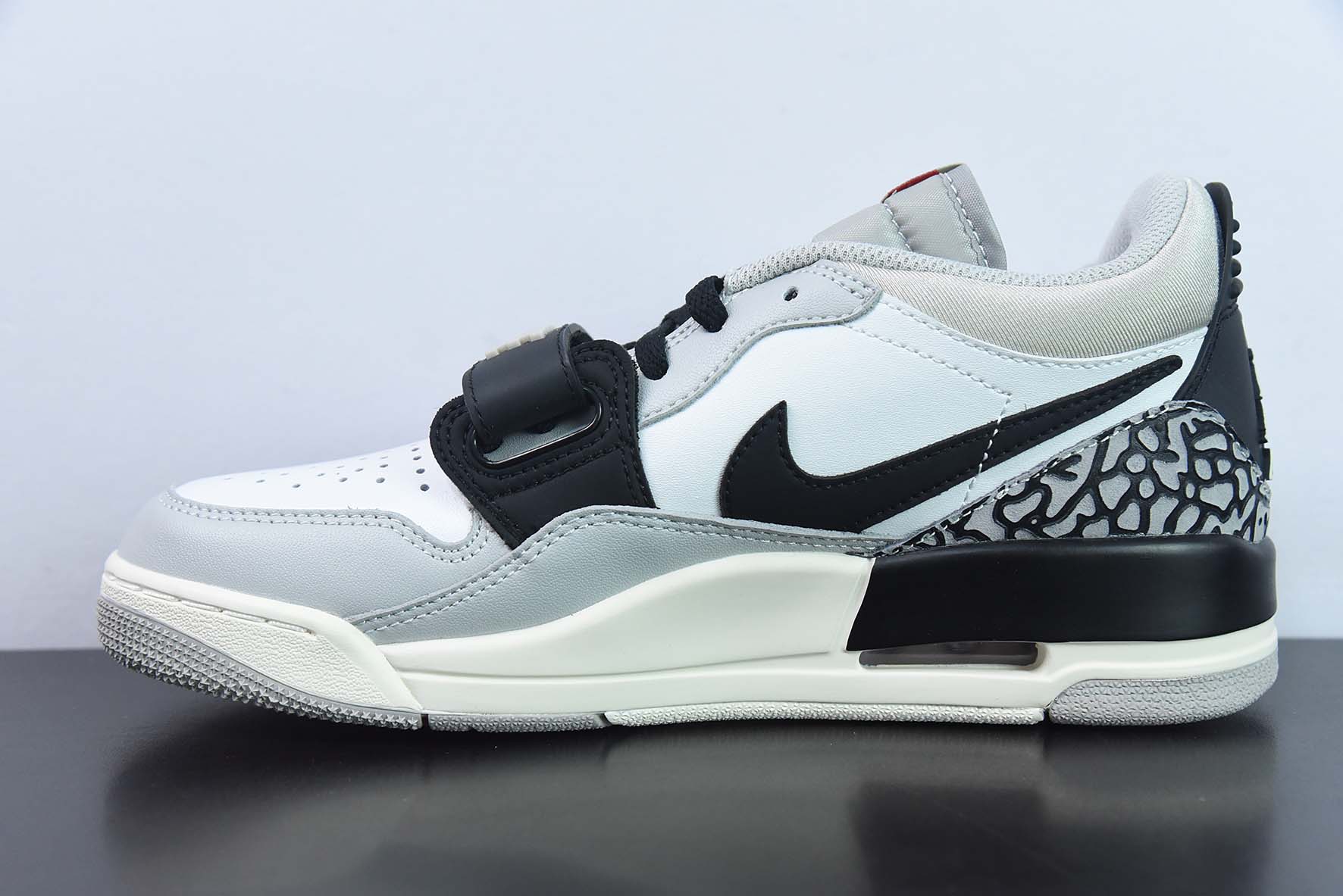 Air Jordan Legacy 312 Low"Easter"乔丹最强三合一“灰白黑烟灰爆裂纹”CD7069-101
