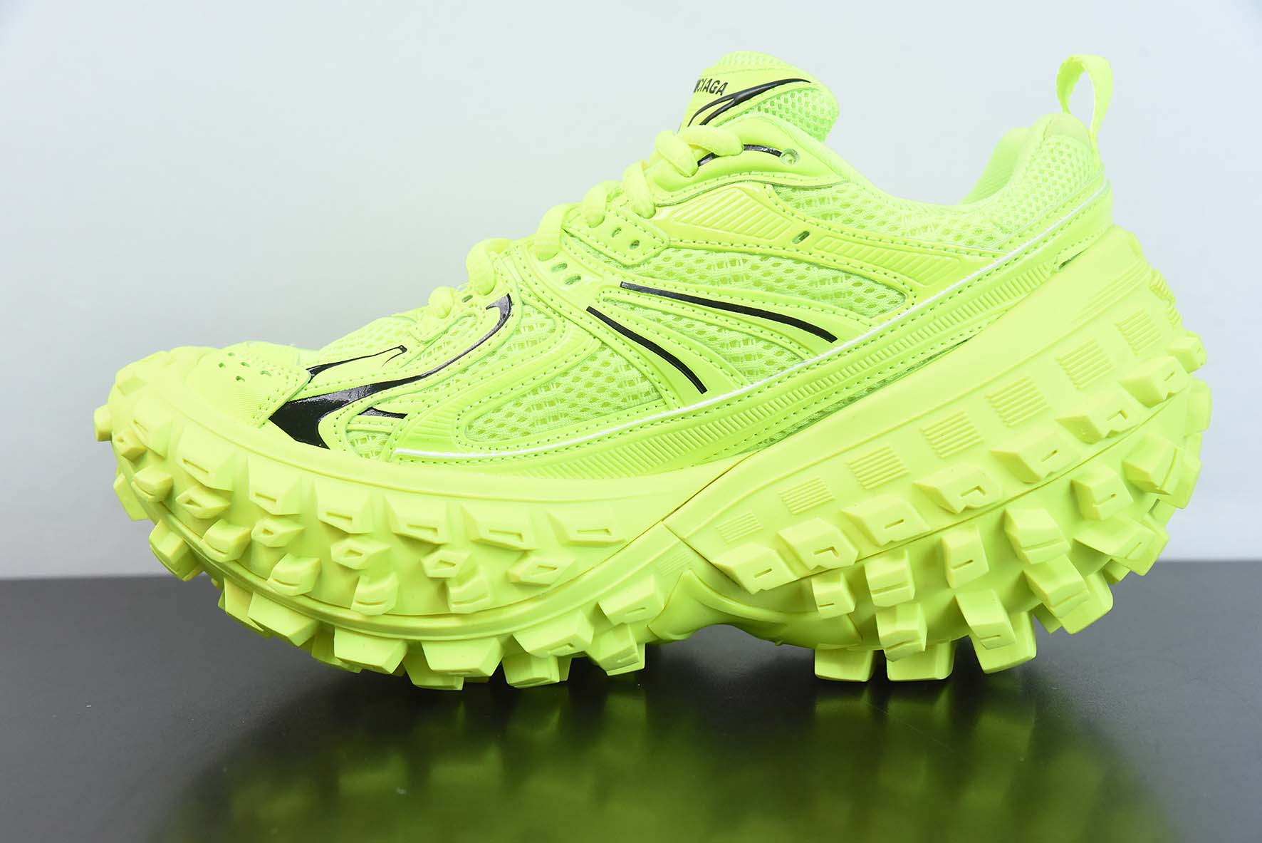 巴黎世家 轮胎 BALENCIAGA Defender Rubber Platform Sneakers卫士系列低帮