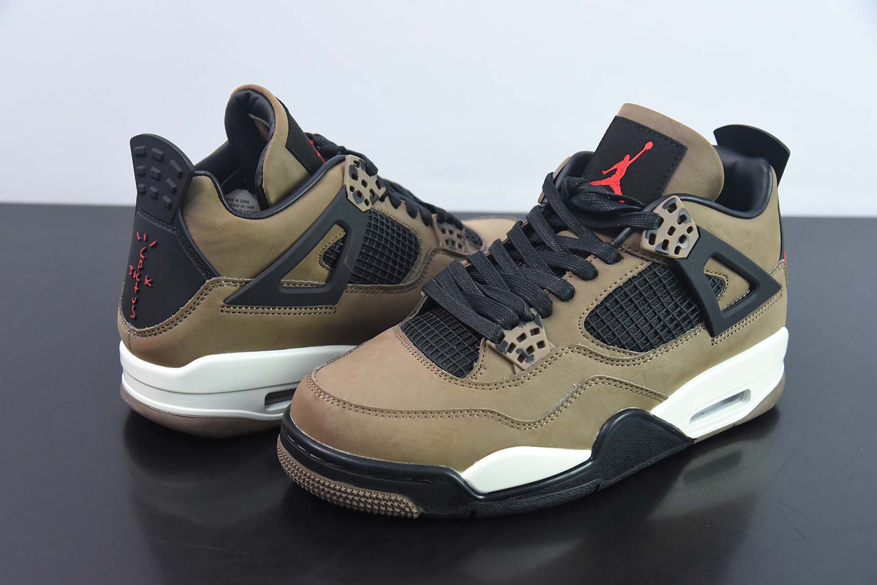 Air Jordan 4 “Olive”深棕 亲友限定 摩卡运动鞋 AJ4-882335