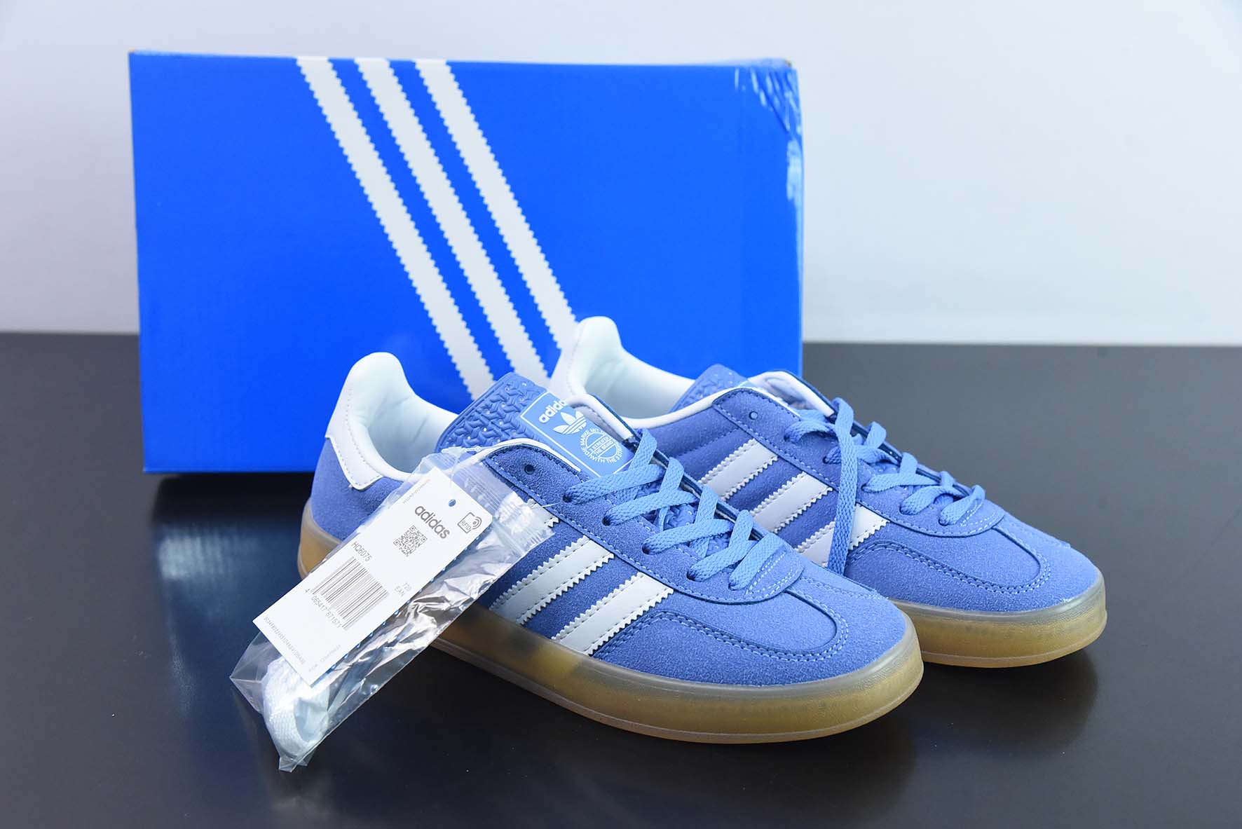 Ad Originals Gazelle Indoor 三叶草复古休闲防滑耐磨低帮板鞋 货号:HQ8717