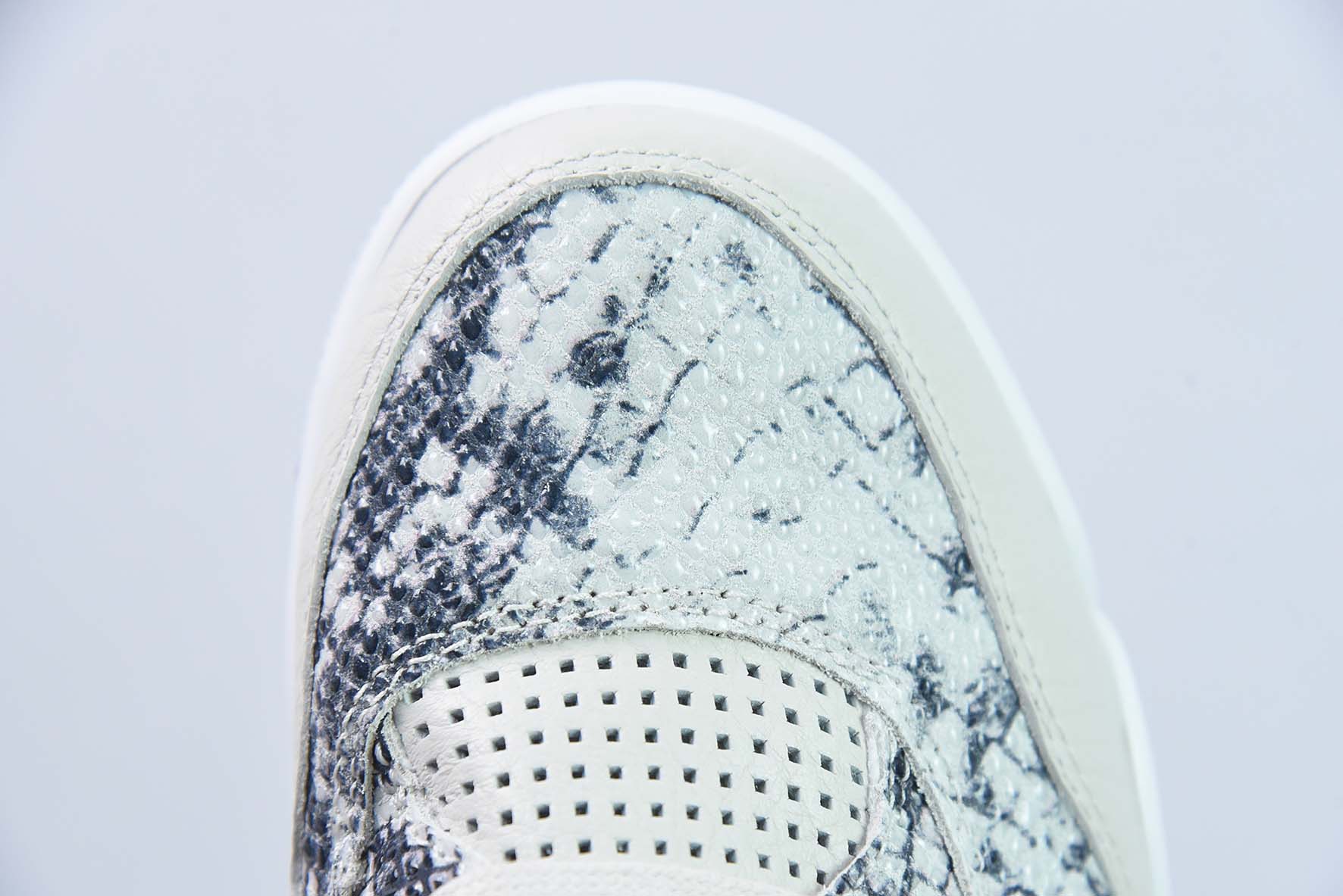 Air Jordan 4  " Sneakeskin " AJ4乔4 蟒蛇纹 文化篮球鞋 货号：819139-030