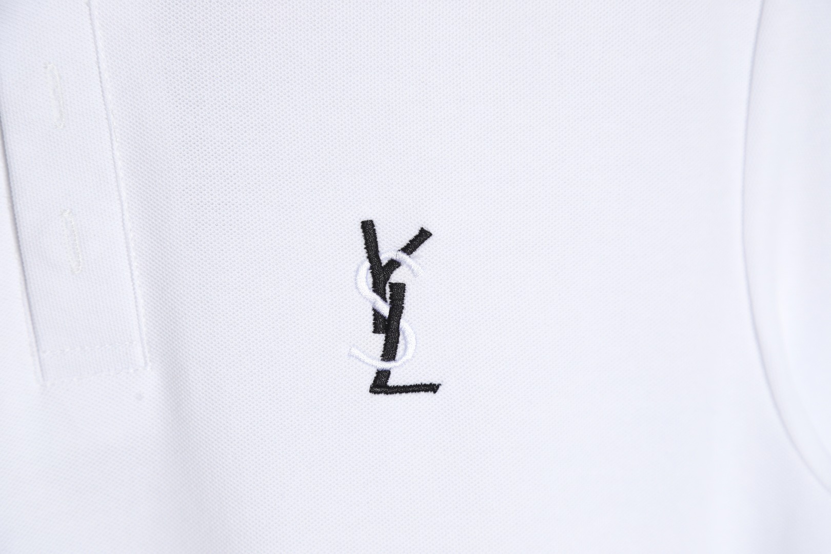 190 Saint Laurent 圣罗兰 YSL SLP刺绣POLO衫