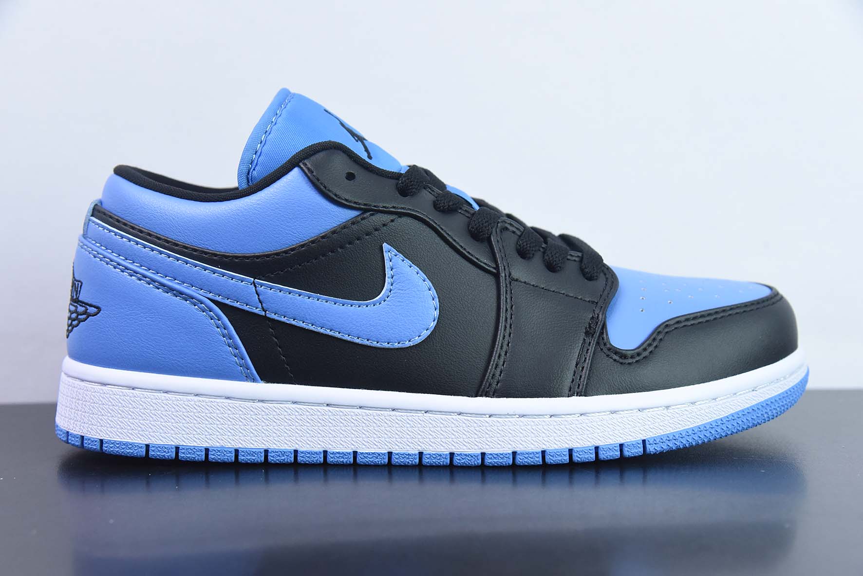 NK Air Jordan 1 Low SE"Black University Blue"AJ1乔丹一代低帮经典复古文化休闲运动篮球鞋“黑蓝北卡蓝”货号:553558-041