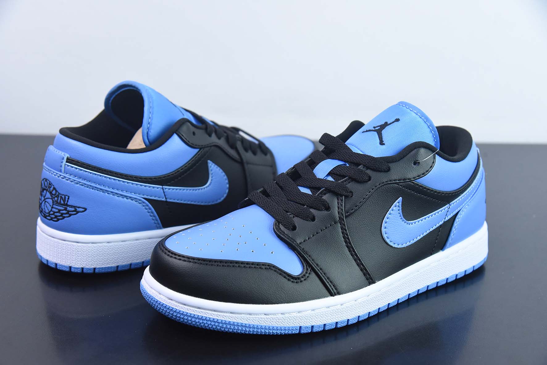 NK Air Jordan 1 Low SE"Black University Blue"AJ1乔丹一代低帮经典复古文化休闲运动篮球鞋“黑蓝北卡蓝”货号:553558-041