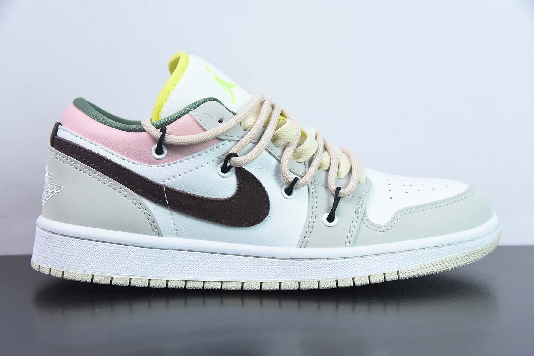 Air Jordan 1 Low 解构抽绳低帮 乔1低帮文化篮球鞋 货号:FD9906 131