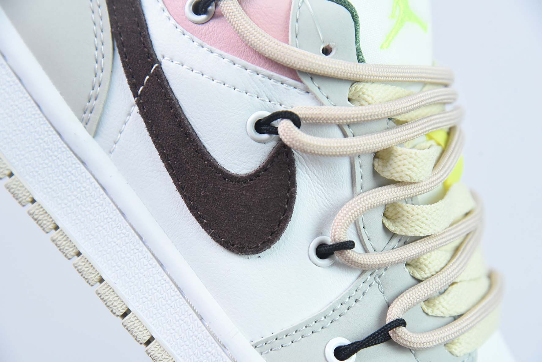 Air Jordan 1 Low 解构抽绳低帮 乔1低帮文化篮球鞋 货号:FD9906 131