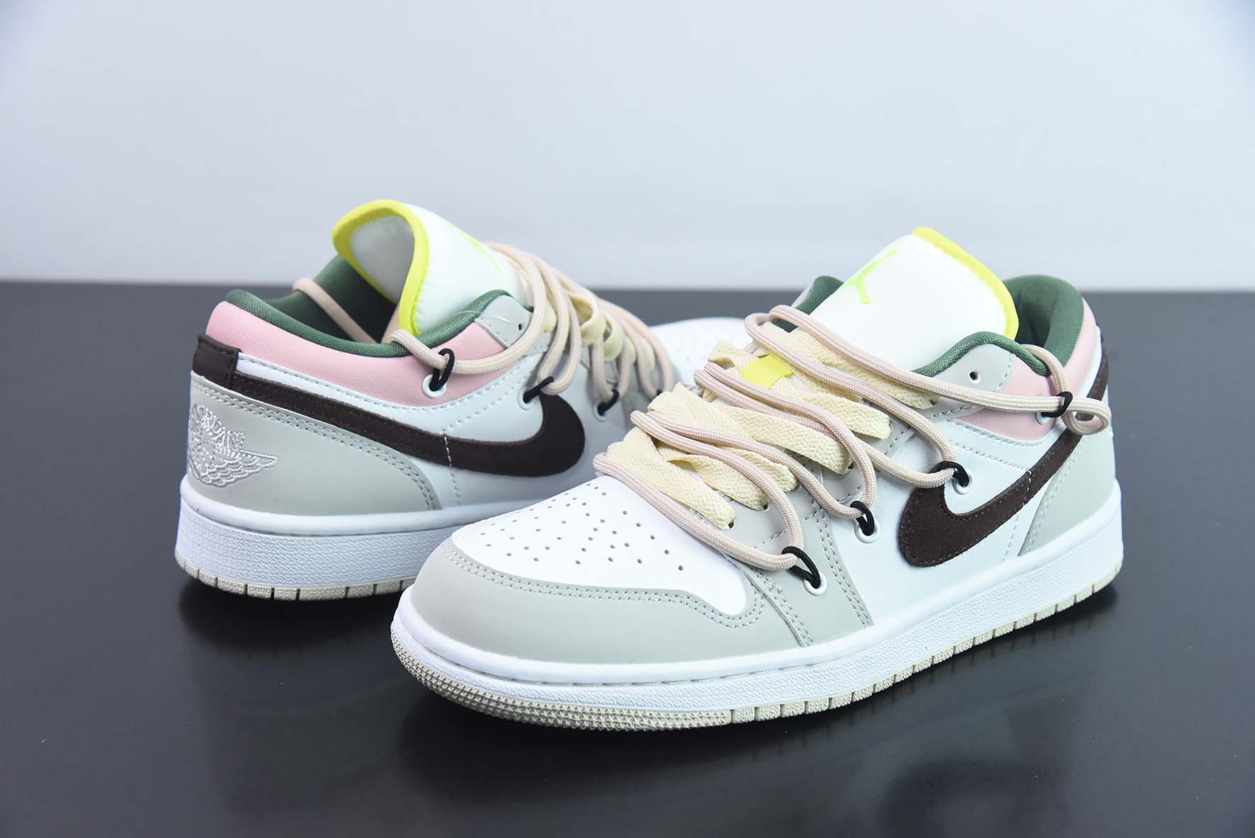 Air Jordan 1 Low 解构抽绳低帮 乔1低帮文化篮球鞋 货号:FD9906 131