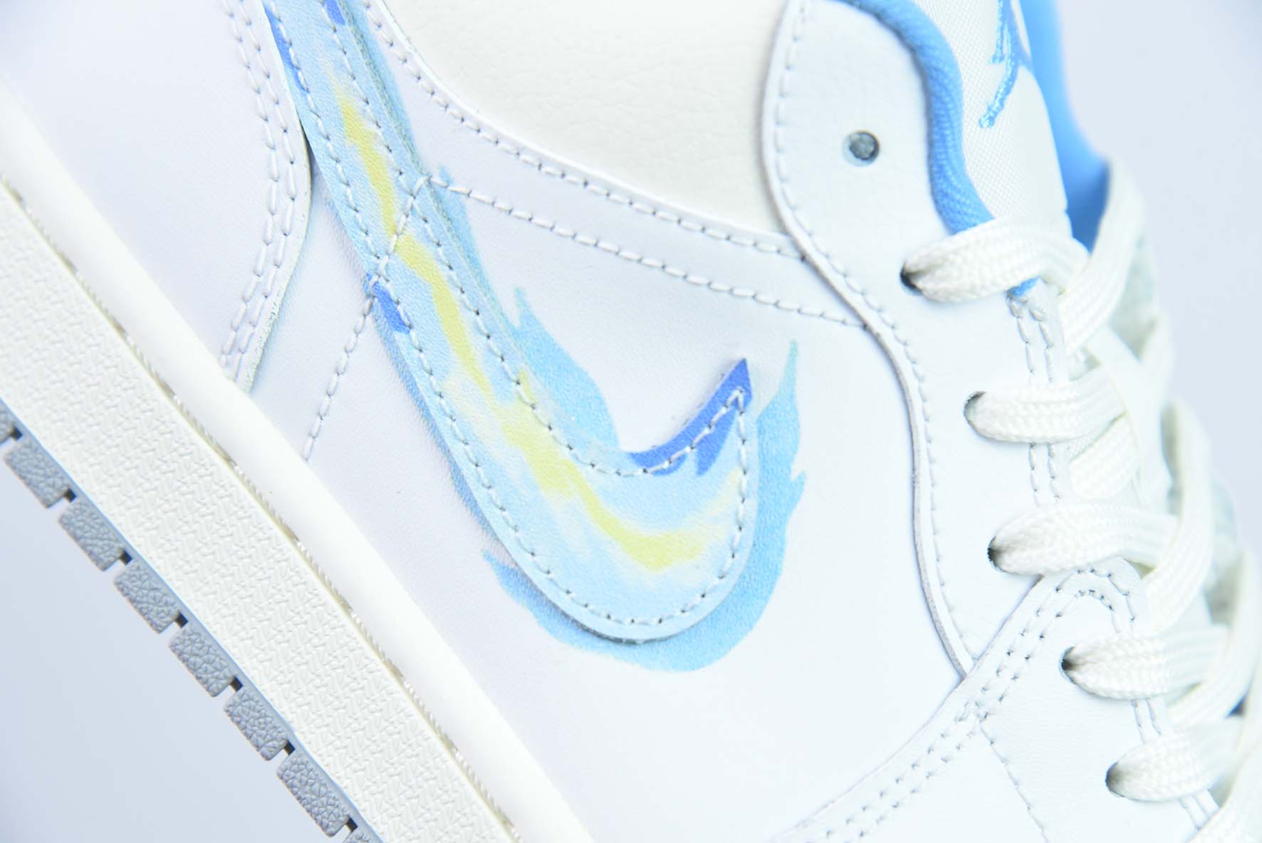 Air Jordan 1 Low 动漫白蓝 乔1低帮文化篮球鞋 货号:FJ7219-441
