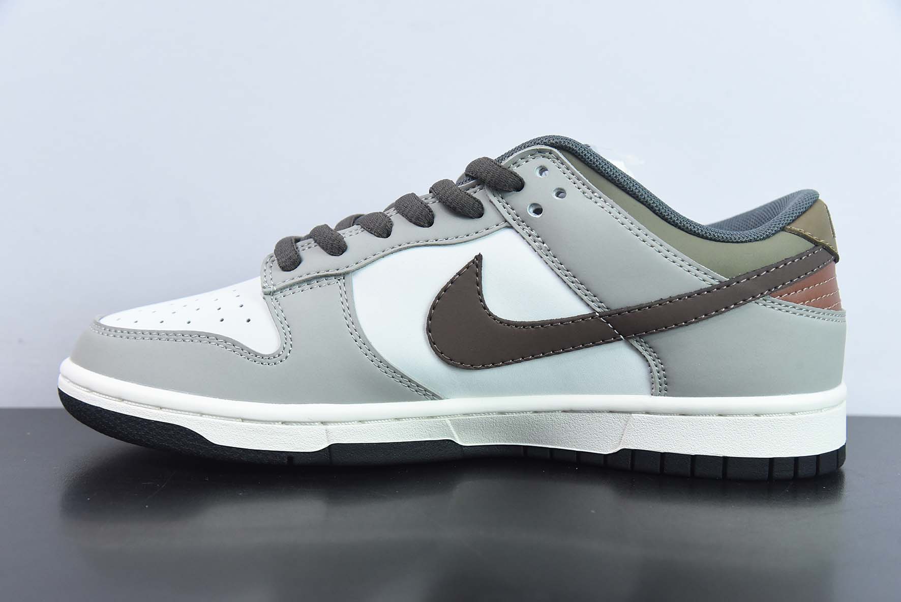 Nike SB Dunk Low 灰棕 低帮休闲运动滑板板鞋 货号:DD0302-657