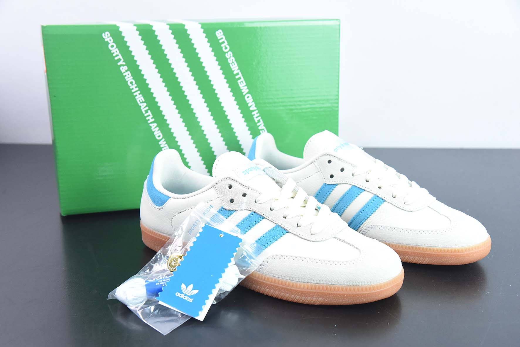 Ad Samba Vegan OG 阿迪三叶草休闲板鞋货号：IE7096