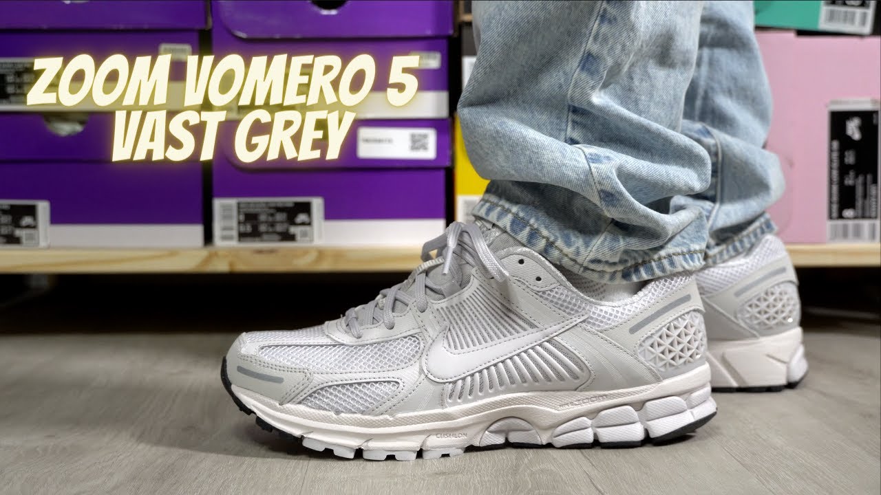 Zoom Vomero 5 ”Vast Grey” Vomero 5th generation series classic jogging shoes ”Wall Gray White” BV1358-001