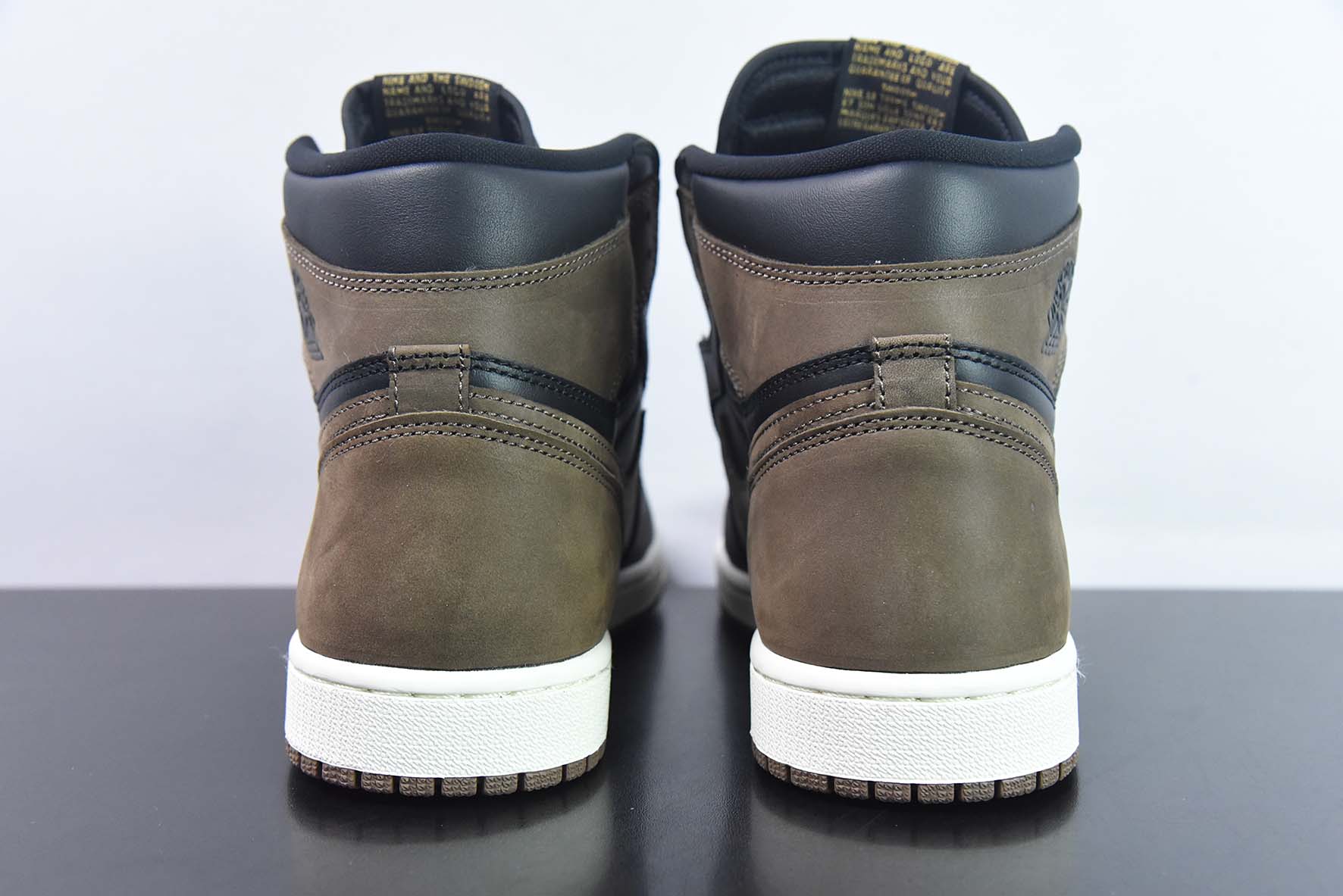 Air Jordan 1 High  " Palomino" AJ1乔1高帮文化篮球鞋 棕黑摩卡脚趾货号：DZ5485-020