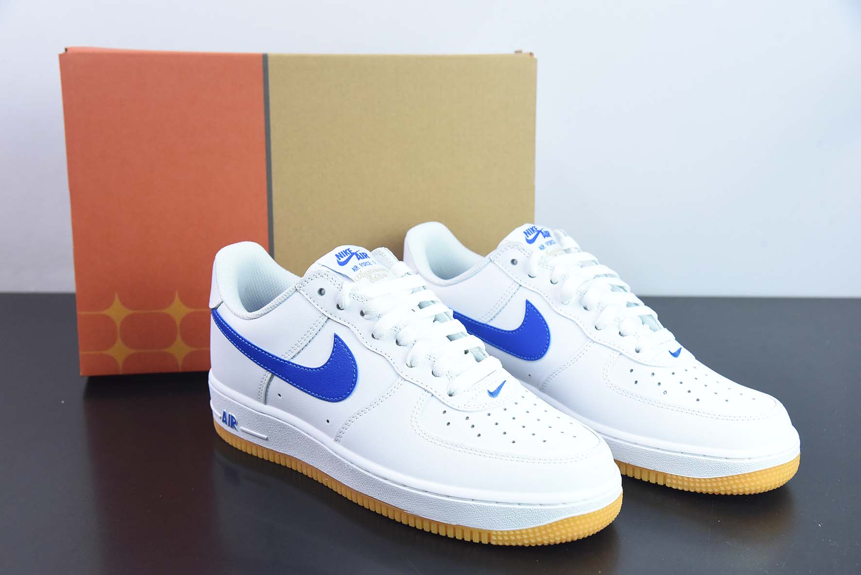 Air Force 1 '07 Low 空军一号 白蓝生胶 货号：DJ3911-101