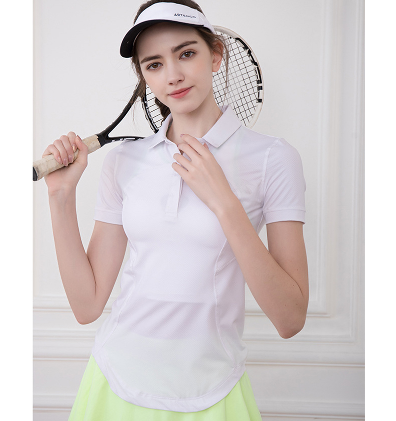 Lulu T-shirt lululemon polo yoga