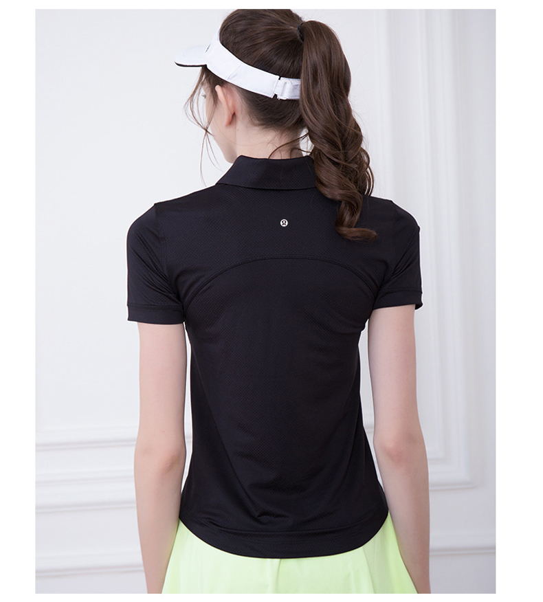 Lululemon t-shirt run white and light pink yoga