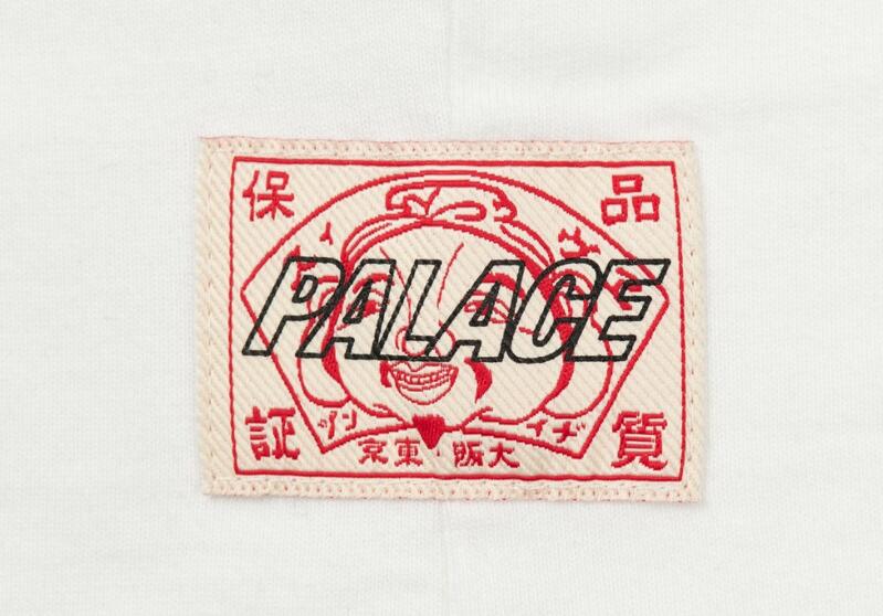 高版本王一博同款Evisu福神 X Palace联名款大logo字母印花短袖T恤