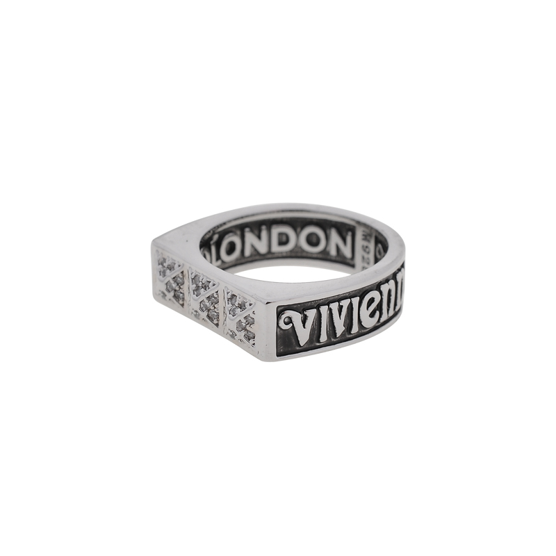 NO:103346,Queen Mother's Square Retro Letter Ring, Queen Mother's Ring, ring19860909西太后方块复古字母戒指,西太后戒指,ring,Jewelry