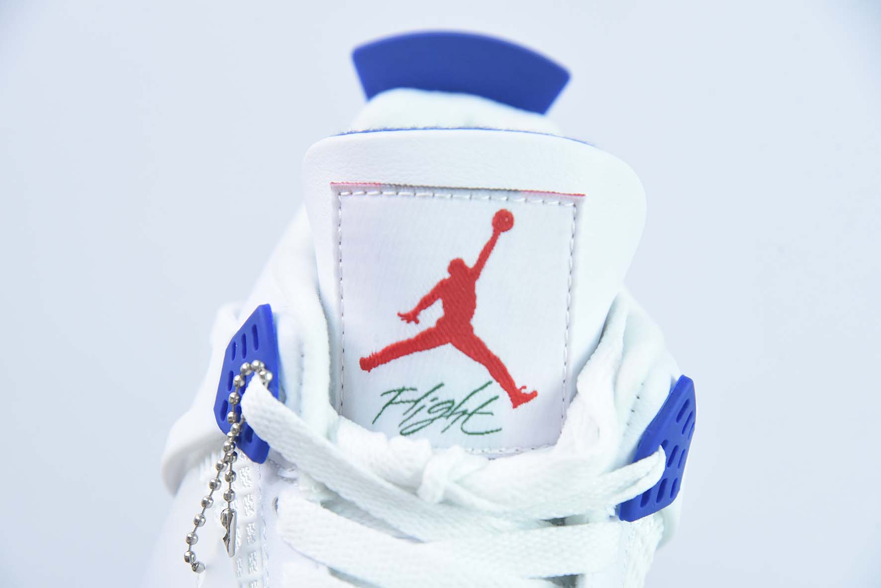 Air Jordan 4 Retro AJ4 白蓝生胶运动鞋 货号: DR5415 105
