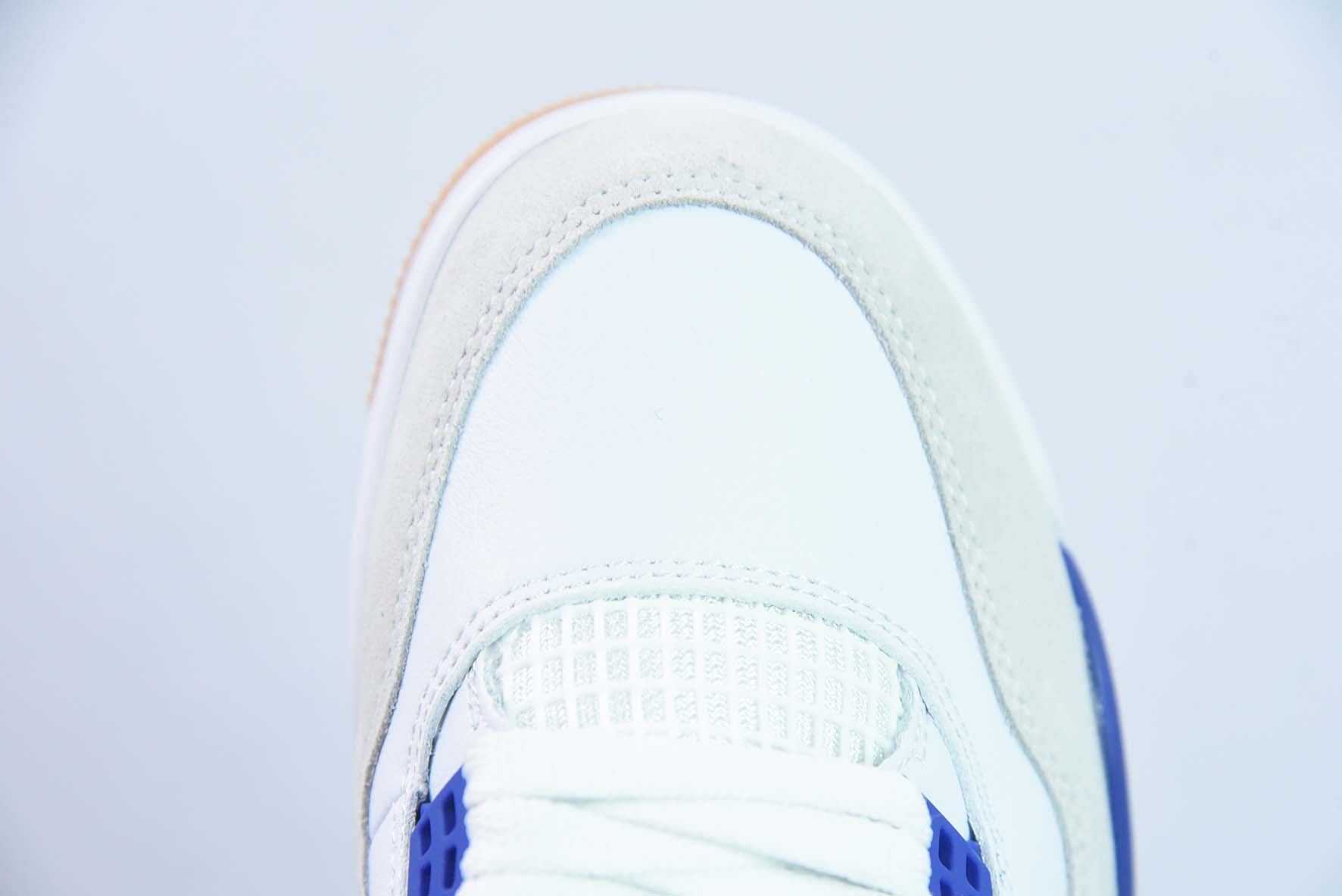 Air Jordan 4 Retro AJ4 白蓝生胶运动鞋 货号: DR5415 105