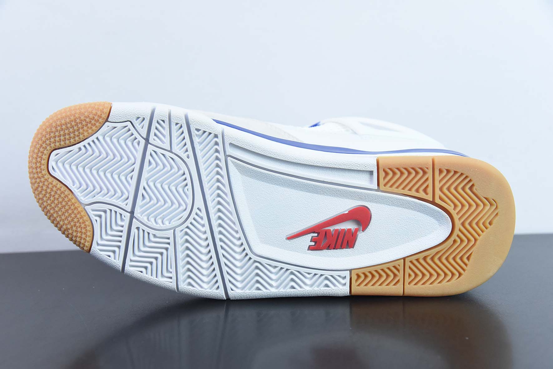Air Jordan 4 Retro AJ4 白蓝生胶运动鞋 货号: DR5415 105