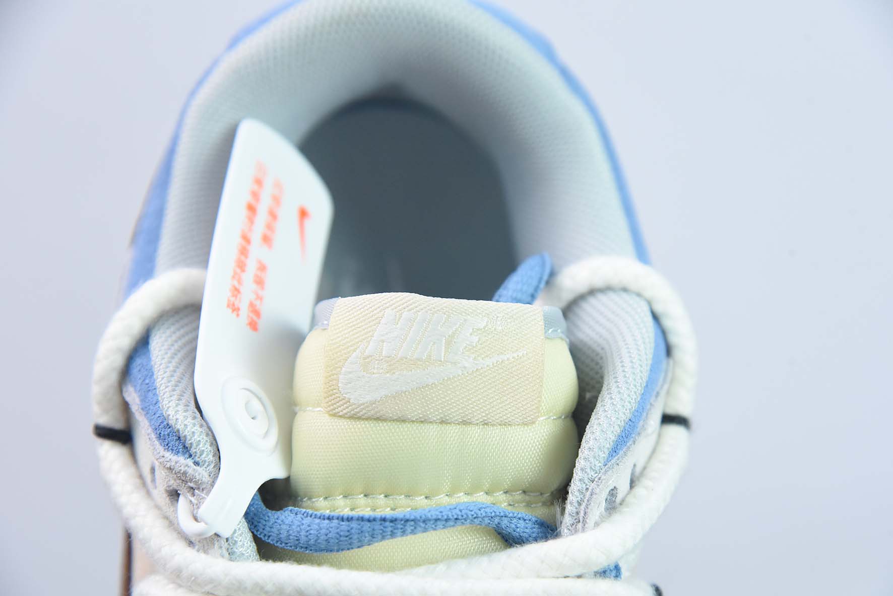 Nike SB Dunk Low  定制绑带 扣篮系列复古低帮休闲运动滑板板鞋