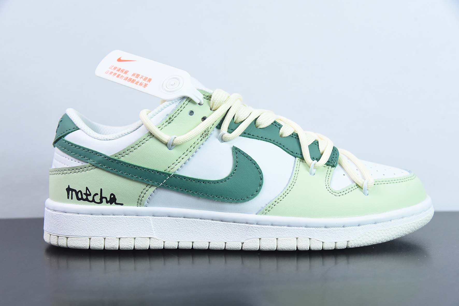 Nike SB Dunk Low  定制绑带 扣篮系列复古低帮休闲运动滑板板鞋货号：DD1503-121